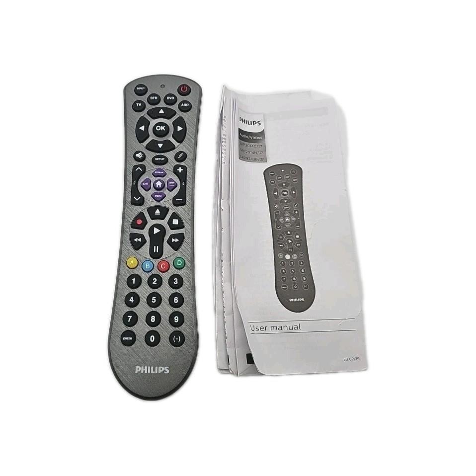 Miscellaneous Electronics Lot - Philips Remote, HDTV Antenna & More