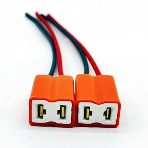 H7 Connector Female Ceramic Pigtail Plug for LED Pigtail Socket Wiring