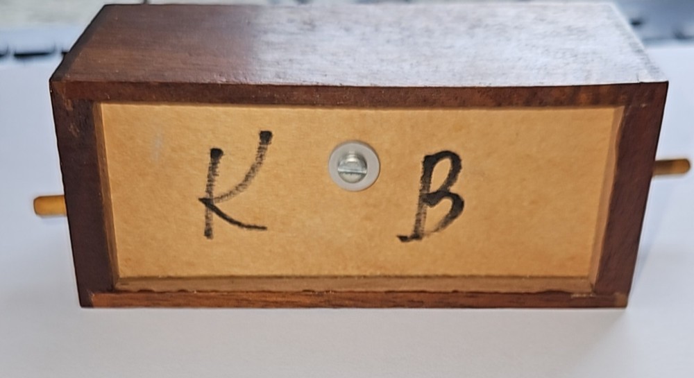 Vintage A.J. Cassete Push Button Box Turkey Call