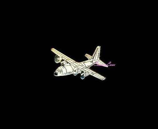 C-130 (colored) + a custom promo pin