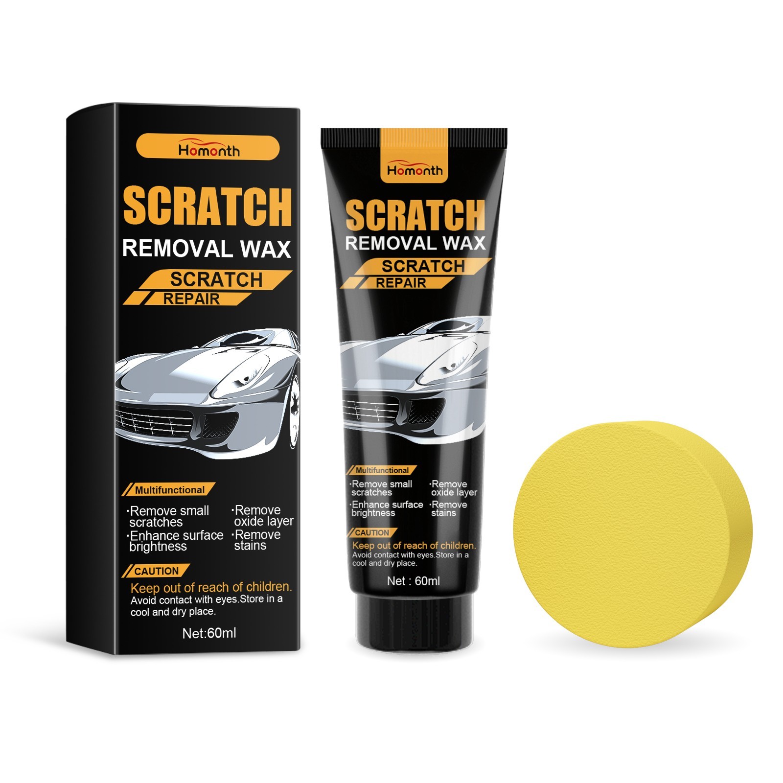 Car Scratch Remover for Deep Scratches Paint Restorer Auto Repair Wax