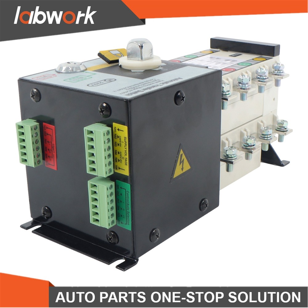Labwork 100A 4P ATS Generator Automatic Transfer Switch Changeover Switch