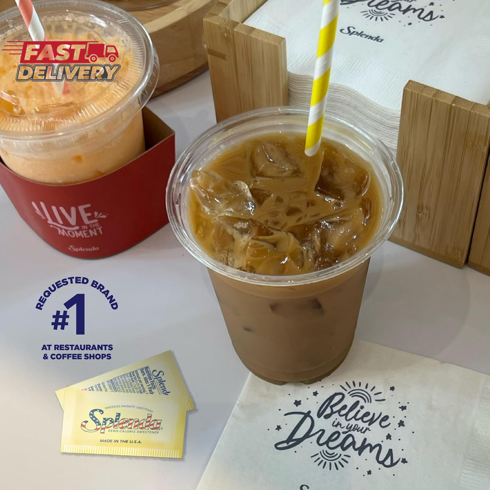 SPLENDA Zero Calorie Sweetener, 2000 Count Packets