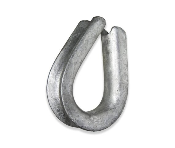 Thimble, Standard Duty, 5/8, CS, Hot Dipped Galvanized (10 Pieces)