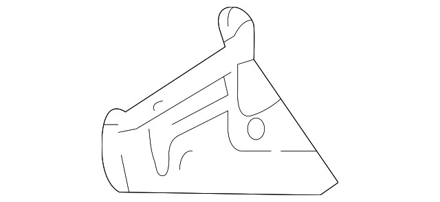 Genuine GM Wheelhouse Panel Extension 91174841