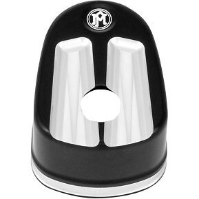 PERFORMANCE MACHINE (PM) 0177-2042SCA-BM Ignition Switch Cover- Scallop