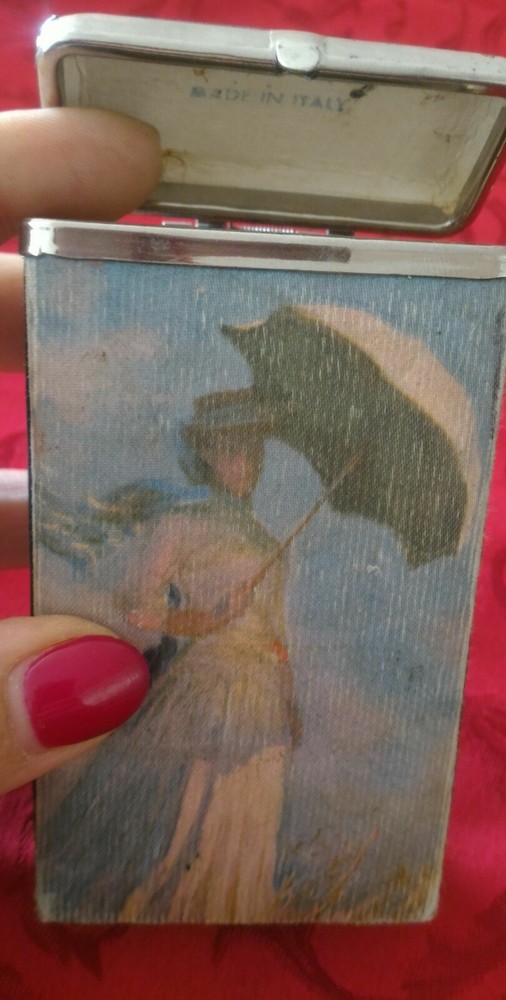 Vintage Fabric Cigarette Case