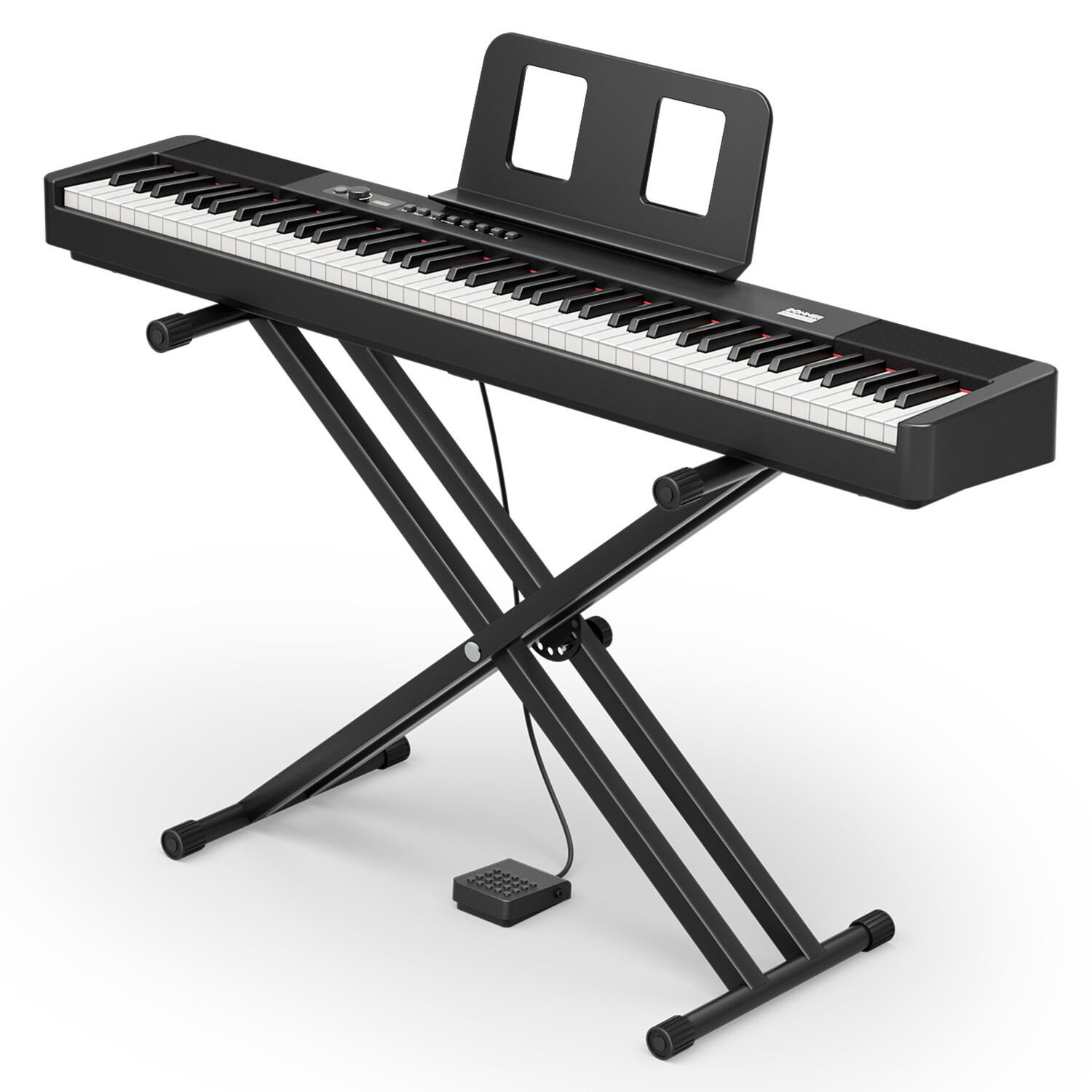 Donner DEP-20 Lite Digital Piano Keyboard with Stand, Refurbished