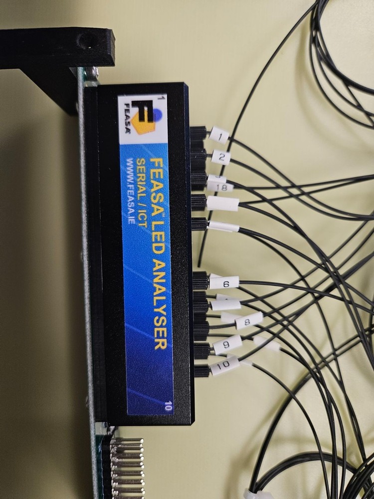 Feasa 20-Channel LED Analyser Serial/ICT Interface - High-Speed PCB Testing