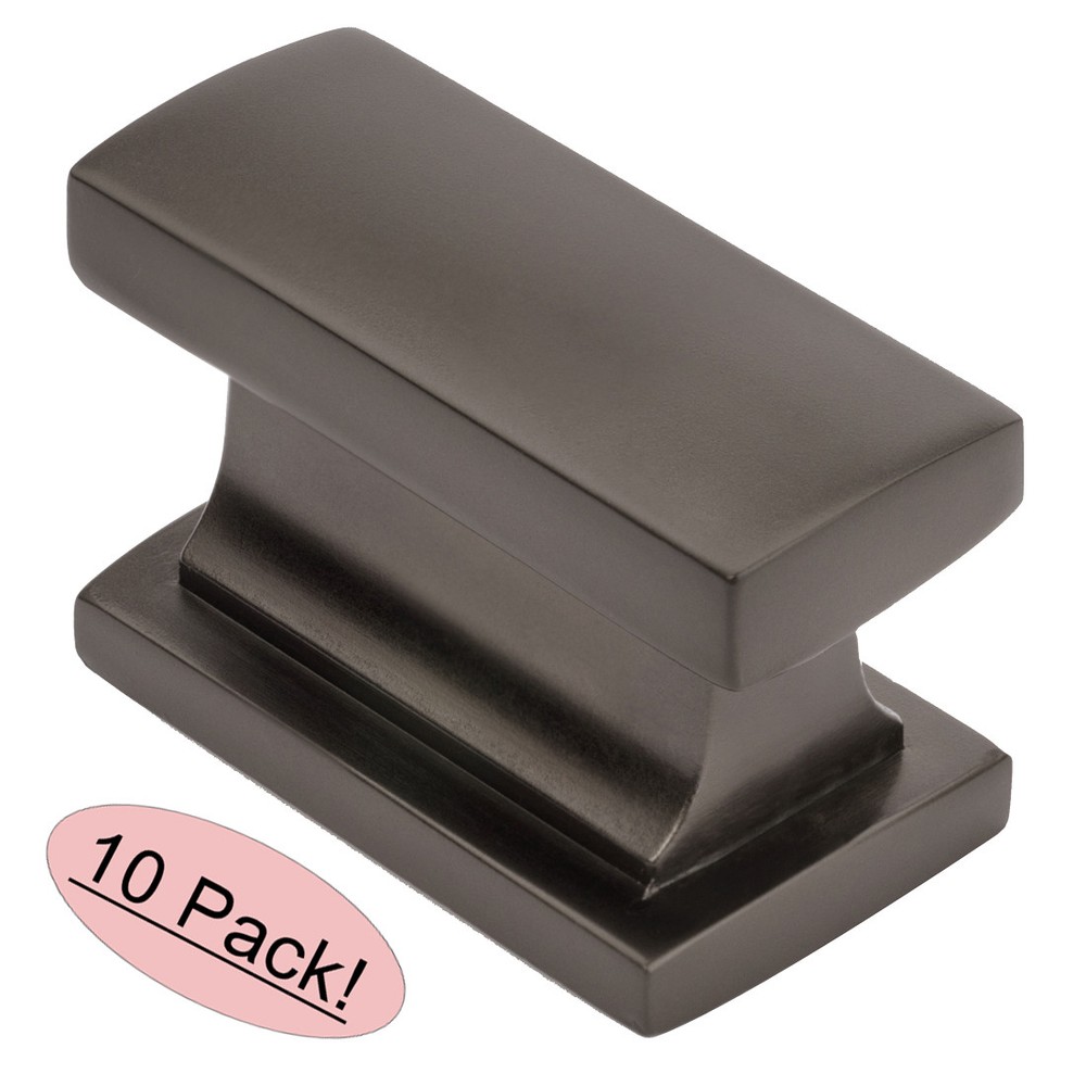 *10 Pack* Cosmas Cabinet Hardware Graphite Contemporary Knobs #701GPH