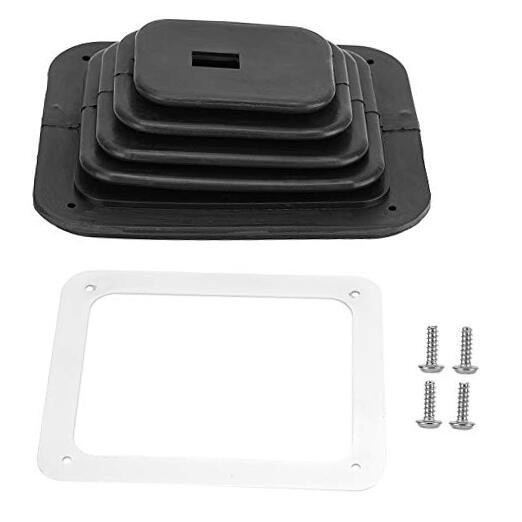 Shift Lever Rubber Shift Boot Gear Shift Cover Car Shifter Boot Black