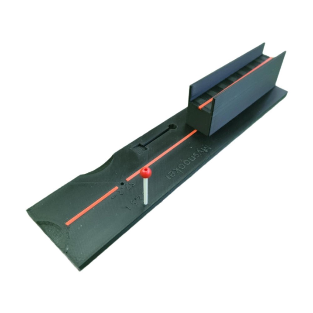 Billiard Stroke Exerciser Accessory Aiming Practice Pool Training Device