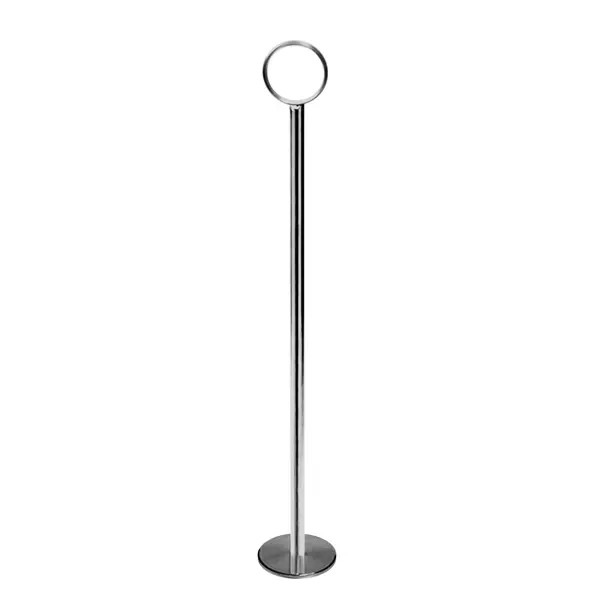 Thunder Group CRTCH008 8" Wire Loop Chrome Plated Table Card Stand