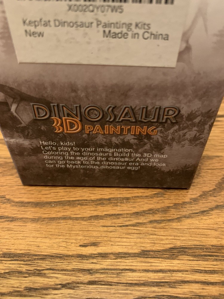 Dinosaur 3D Painting Set