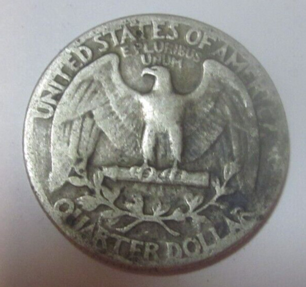 1939 Washington Silver Quarter 90% Silver