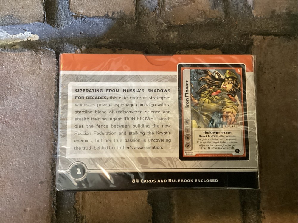 SPYCRAFT Operation Nightfall - KRYPT Starter Deck - AEG Sealed Deck