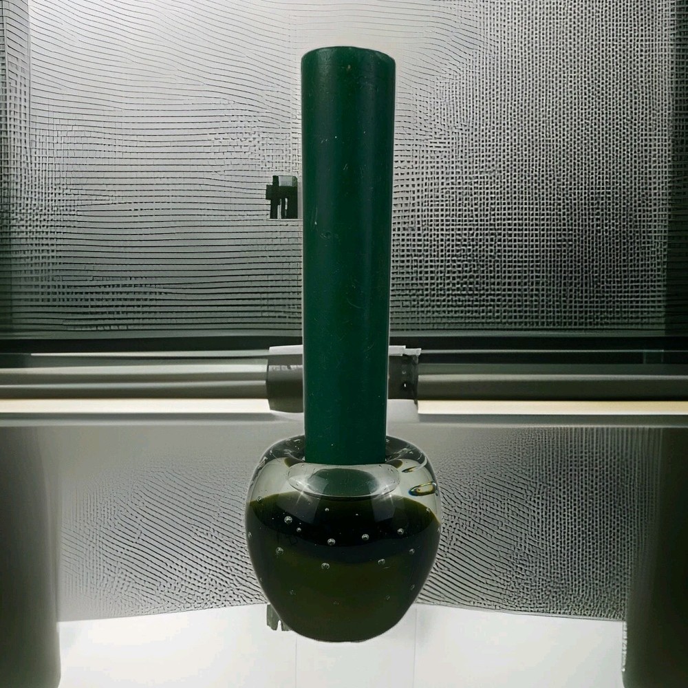 Clear Candle Holder/Glass Paperweight