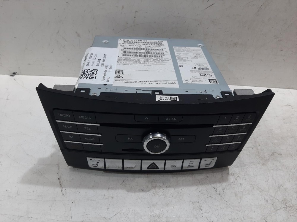 MERCEDES E-CLASS E220 BLUETEC SE W212 2009-2016 Satellite Navigation System Unit