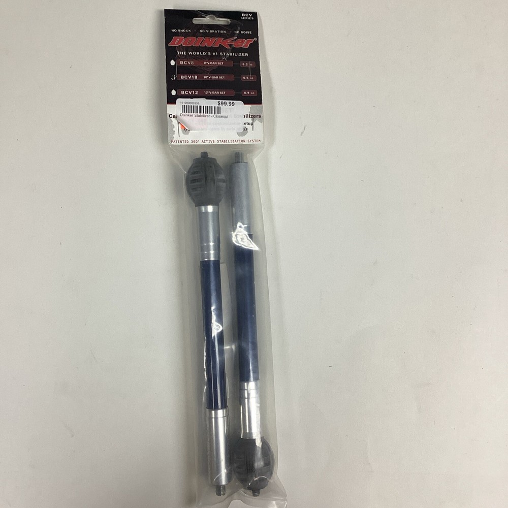 Doinker Carbon V-Bar Stabilizer Set 10 Inch *NAVY BLUE*