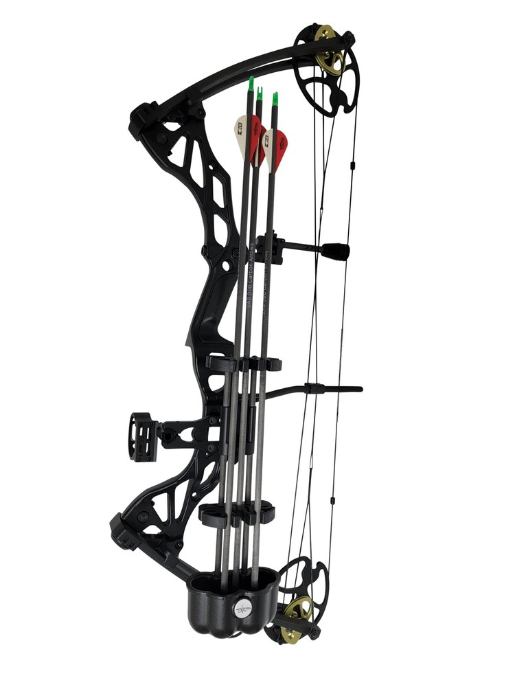 SAS 5-Arrow Archery Bow Compact Hunting Quiver Quick Lock Mounting