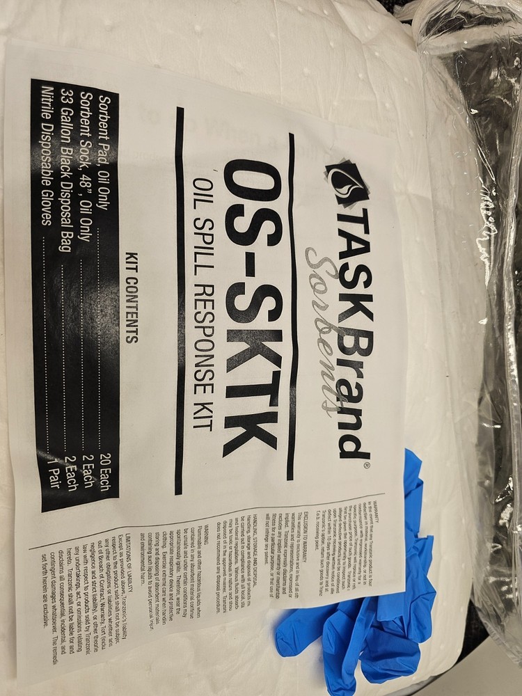 Task Brand Sorbens OS-SKTK Oil Spill Response Assembly
