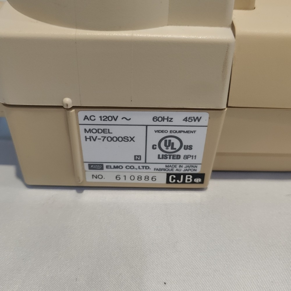 Elmo Visual Presenter HV-7000SX | High Resolution Document Projector