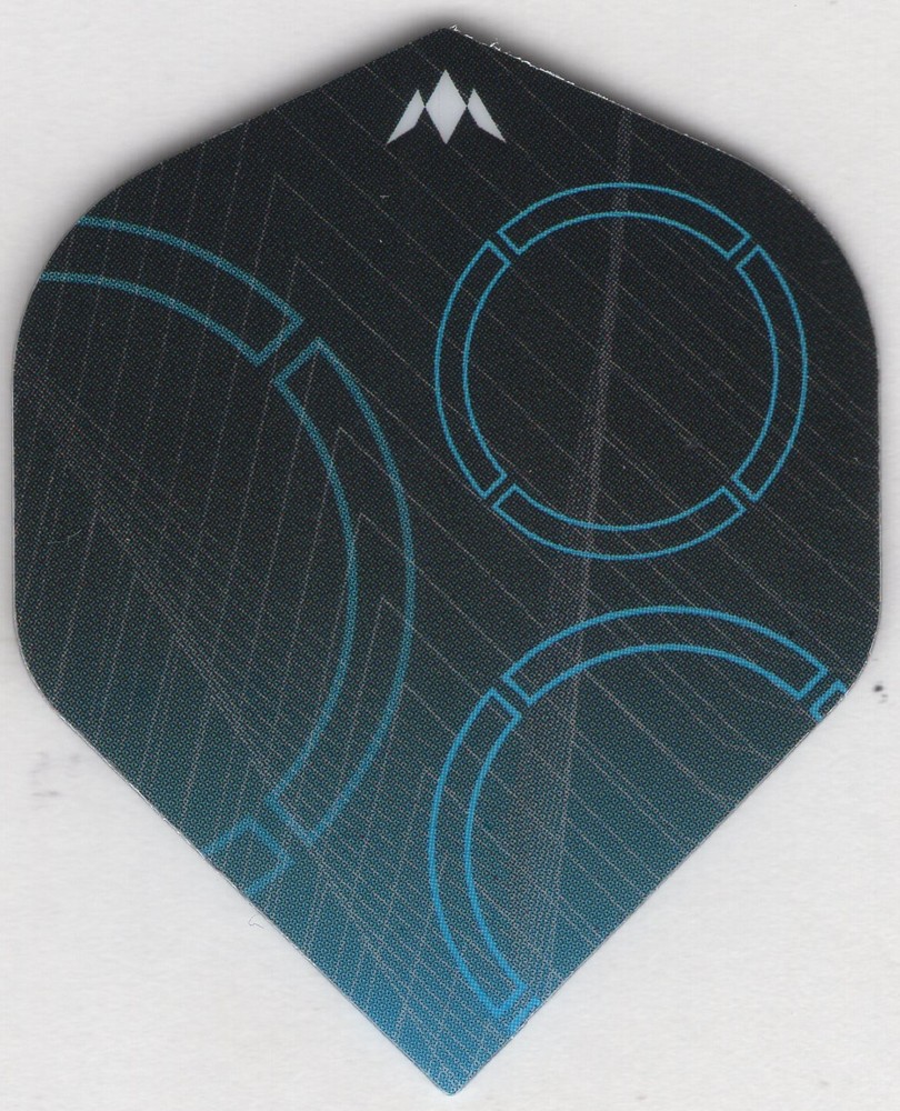 Optic Blues Dart Flights: 3 per set