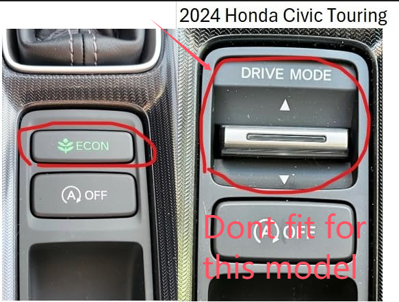 Auto Disable Automatic Start Stop Eliminator Canceller For Accord 23-25/Civic 22