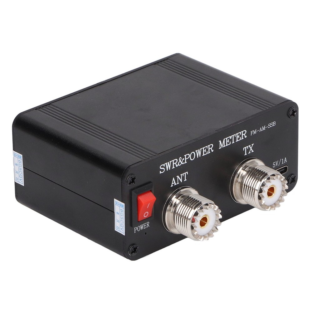 SWR Power Meter 120W Digital Display Standing Wave Meter Frequency Tester