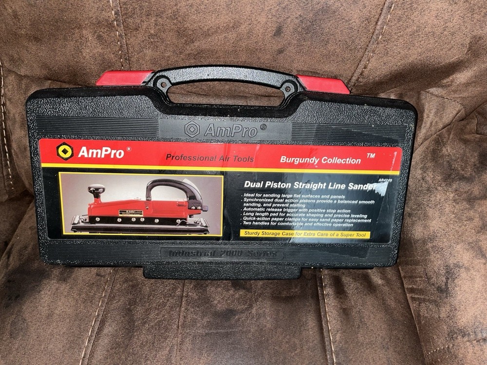 Dual Piston Straight Line Sander