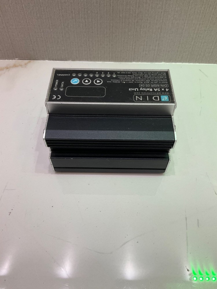 EDIN CONTROLS DIN-MSR-05-04-PLUS 4x5A RELAY UNIT MODULE