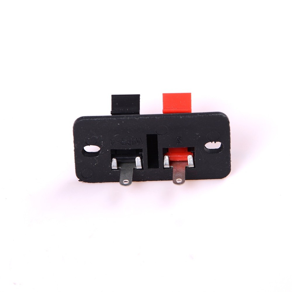 5x 2 Position Push in Jack Spring Load Audio Speaker Terminal Panel Connector“iy