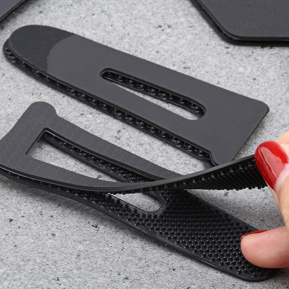 2Pcs PVC Sleeve Loop Clothes Cuff Loop Hook Surface Burr Loop Hook Fastener Tape