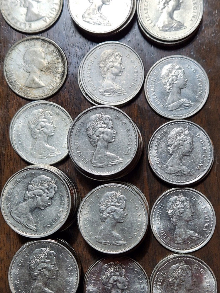 Canada 25 Cent Lot (76) Nice