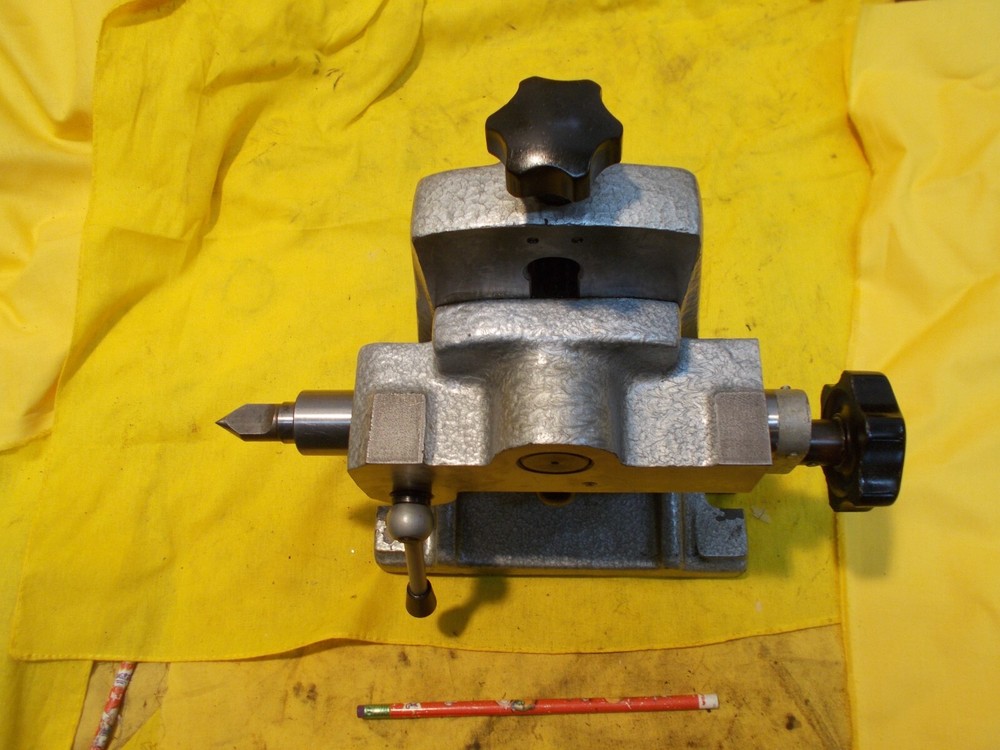 ADUSTABLE HEIGHT TILTING TAILSTOCK spacer rotary table diving head holder tool