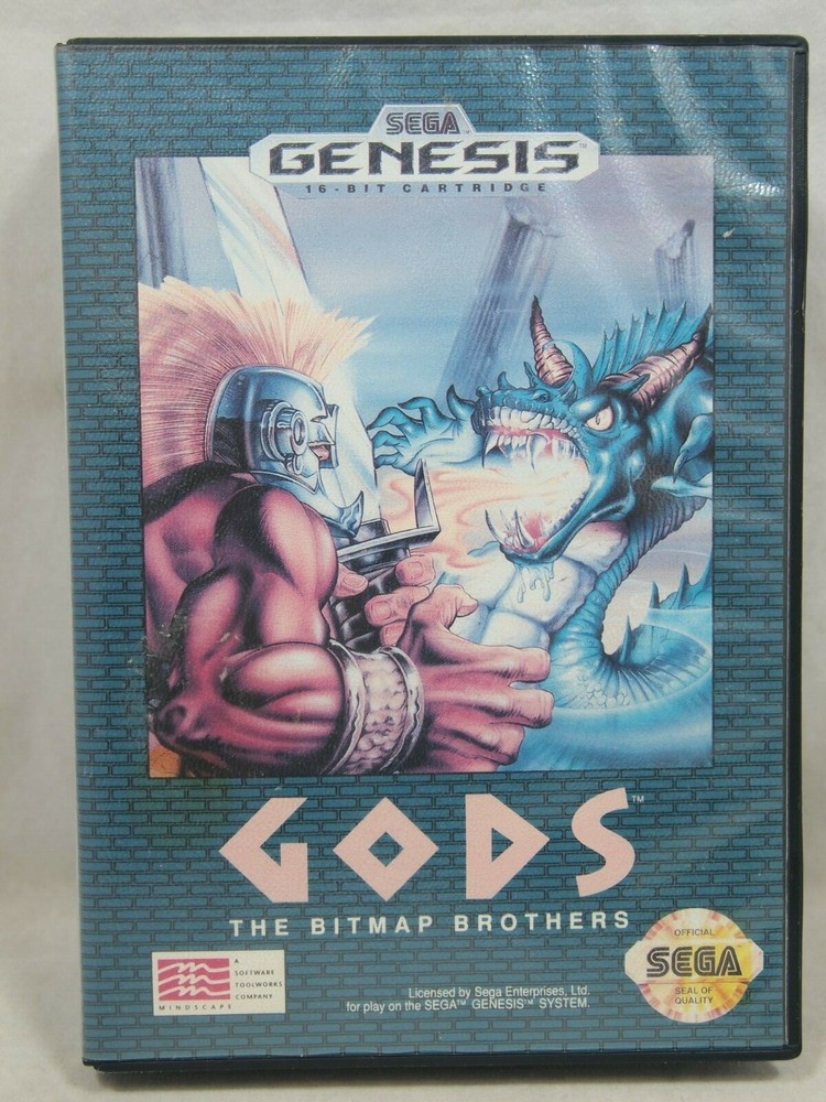 Gods Case (SEGA Genesis) Authentic BOX ONLY