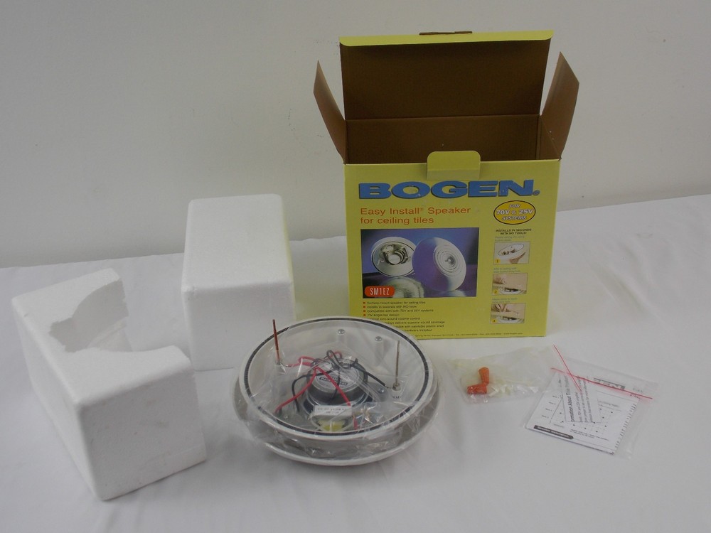 Bogen SM1EZ Indoor Ceiling Mountable Speaker (SM1EZ)