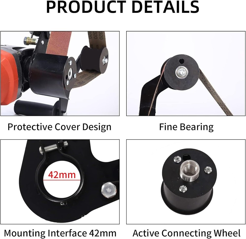 Belt Sander Adapter for Angle Grinder - Polishing Grinder