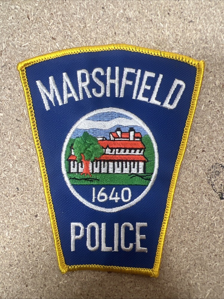 Marshfield MA Police Shoulder Patch Massachusetts