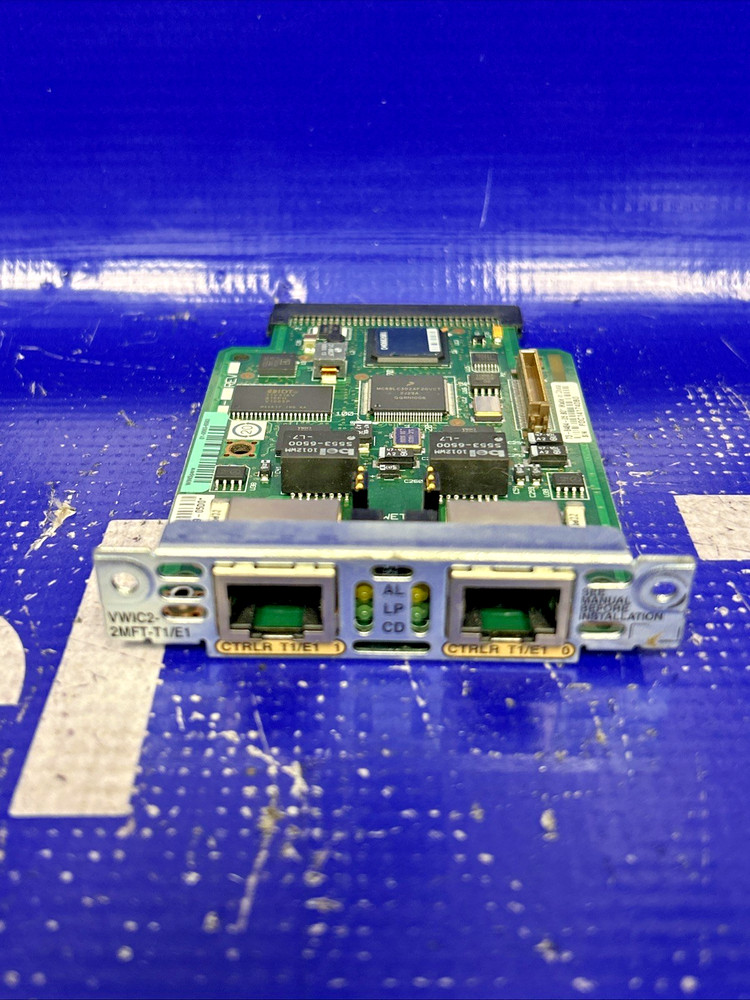 VWIC2-2MFT-T1/E1 CISCO Interface Card🟦
