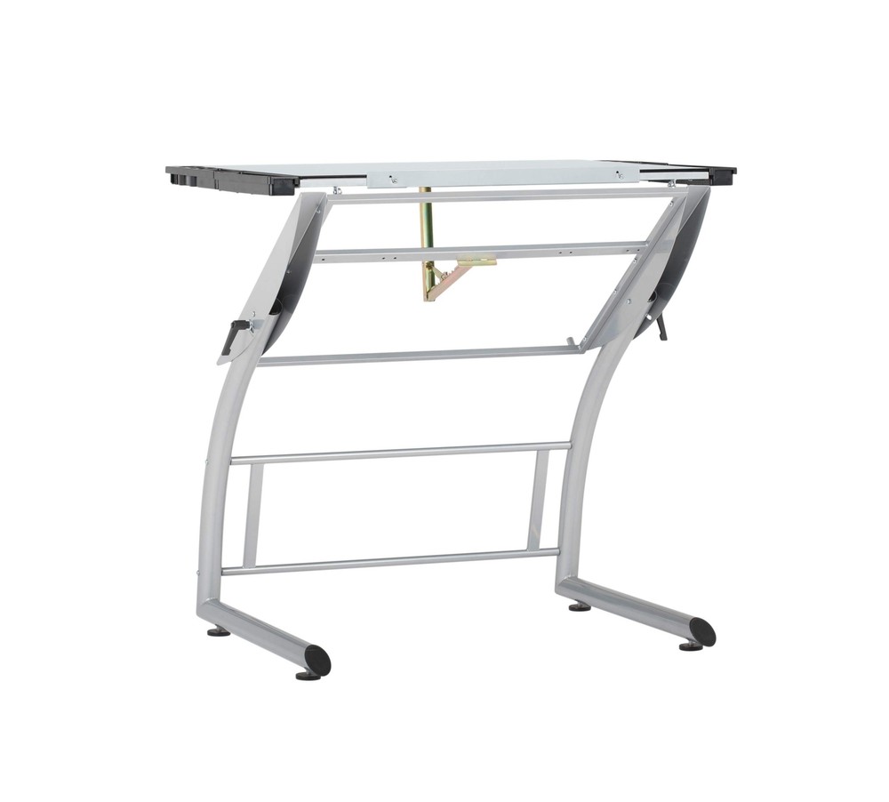 SD STUDIO DESIGNS Triflex Drawing Table, Sit to Stand Up Adjustable Office Ho...