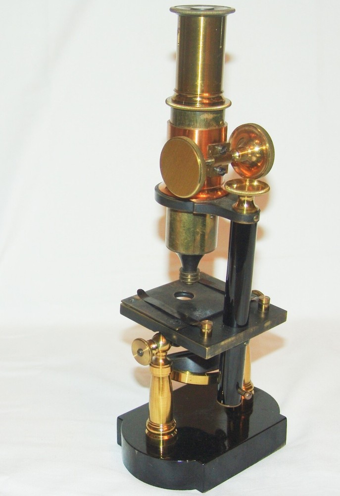 rare antique brass Microscope