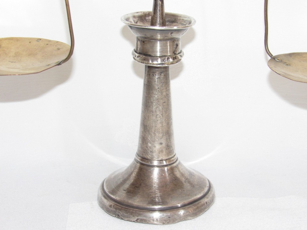 11E10 Scale Précision Trebuchet Solid Silver English Gray Grey & Co 1918
