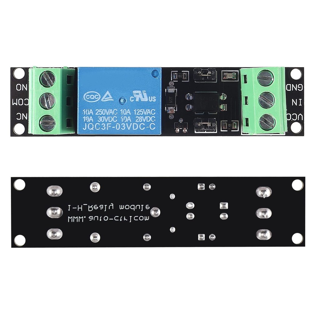 6PCS 1 Channel DC 3V Relay High Level Driver Module Optocoupler Relay Module ...