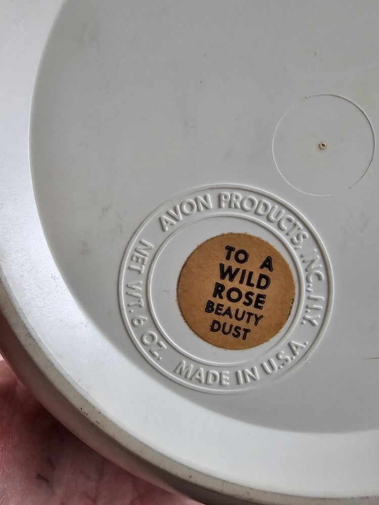Vintage Avon Dusting Powder Containers Empty Collectable