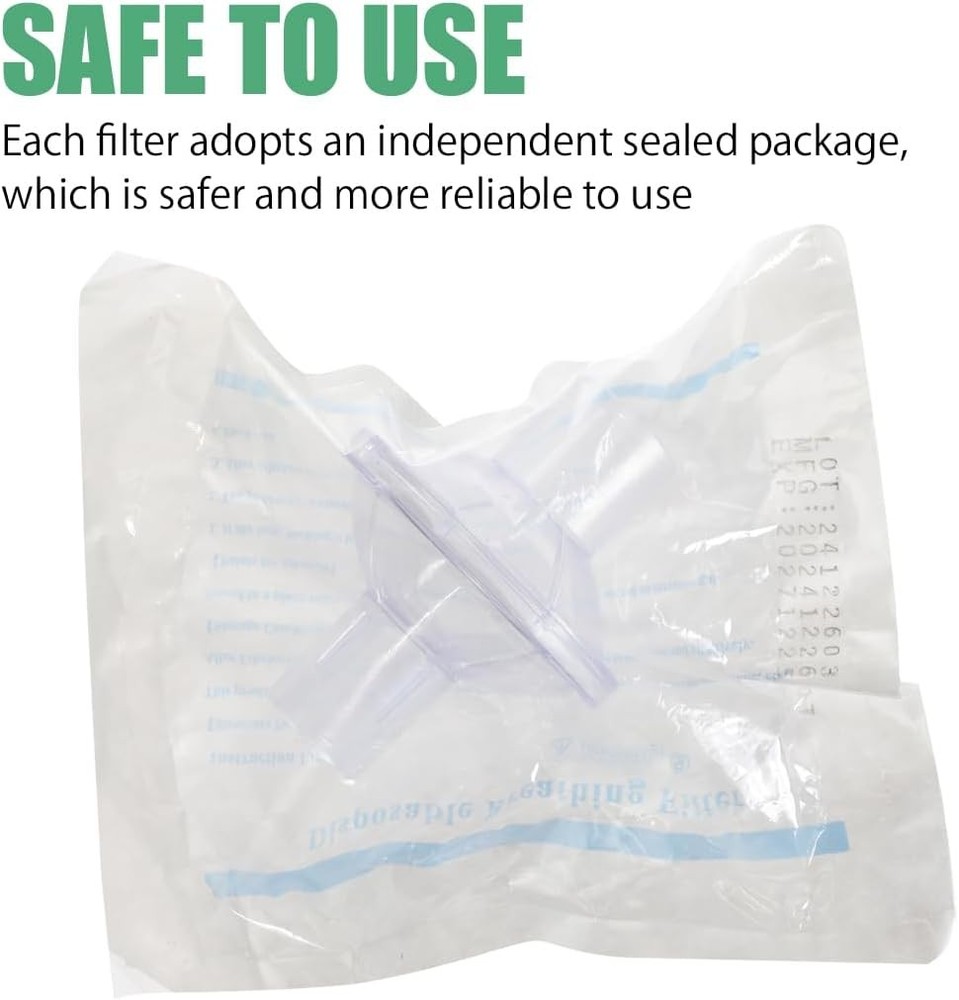 Inline Filter for CPAP Universal for BiPAP Machine Inline CPAP Filters Standard