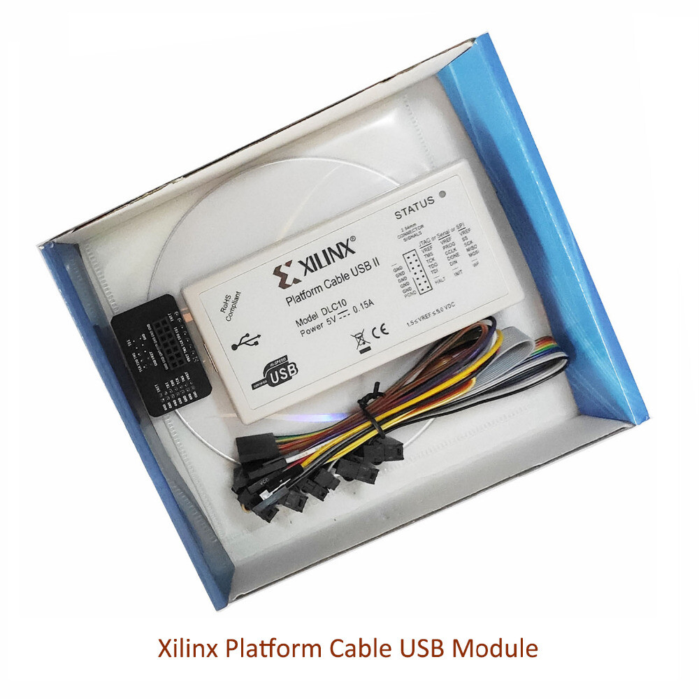 Xilinx Platform Cable DLC10 USB Download Cable Jtag Programmer for FPGA CPLD