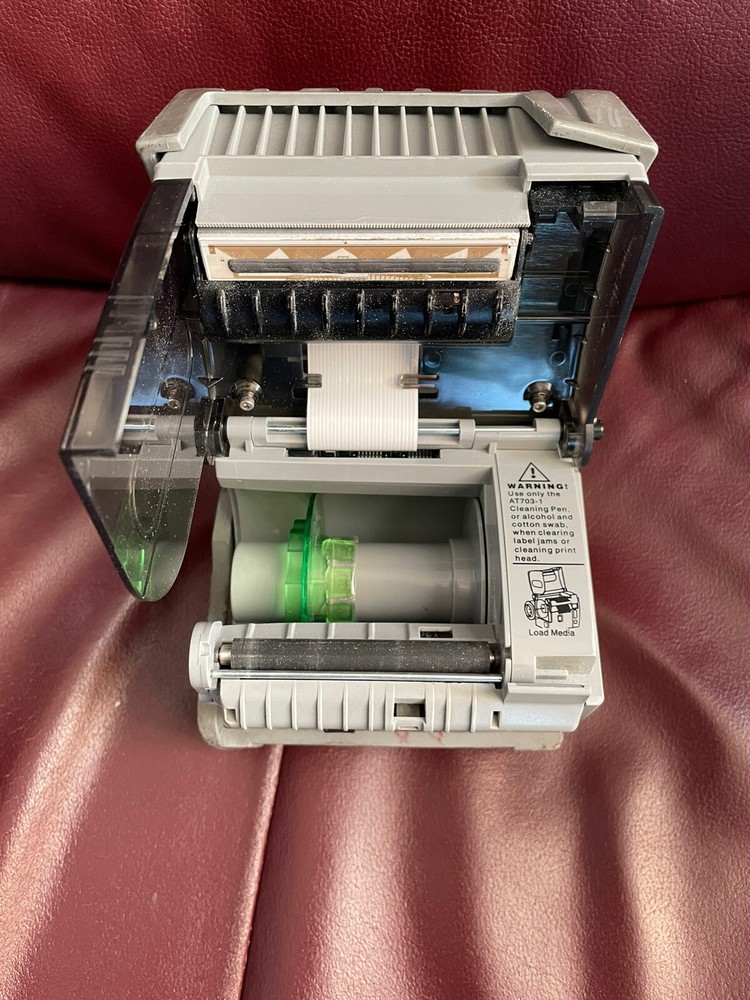 Zebra Technologies Encore 3 3N Portable Network Printer with soft rubber case!