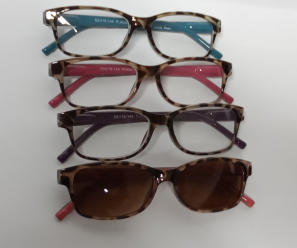 Foster Grant Quantum Optics Reading Glasses Men's Dylan Women's Sofia 4 Pack