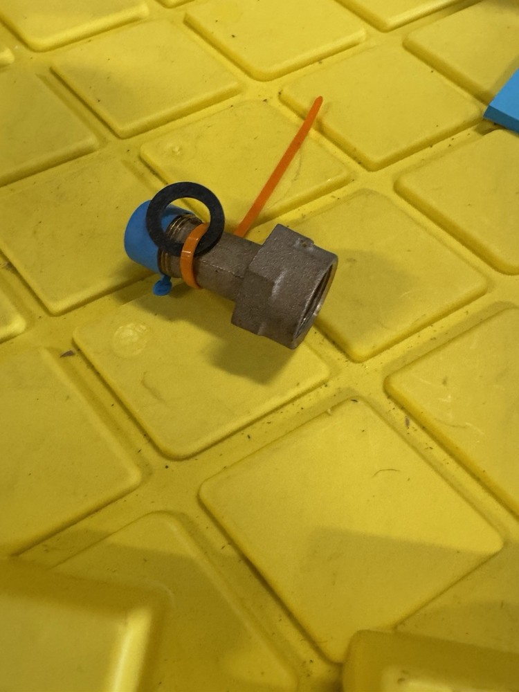 3/4” Water Meter Union X Mpt Connection